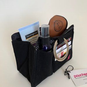 Pouchee NWT, Black, Purse Organizer Pouch